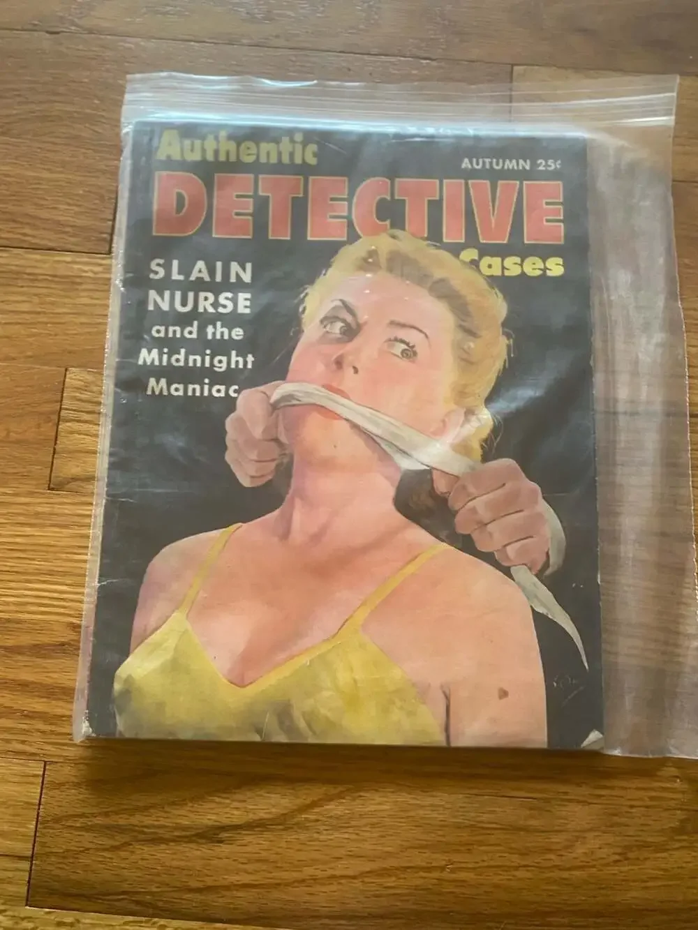 Authentic Detective Cases Magazine Autumn Edition 'Slain Nurse and the Midnight